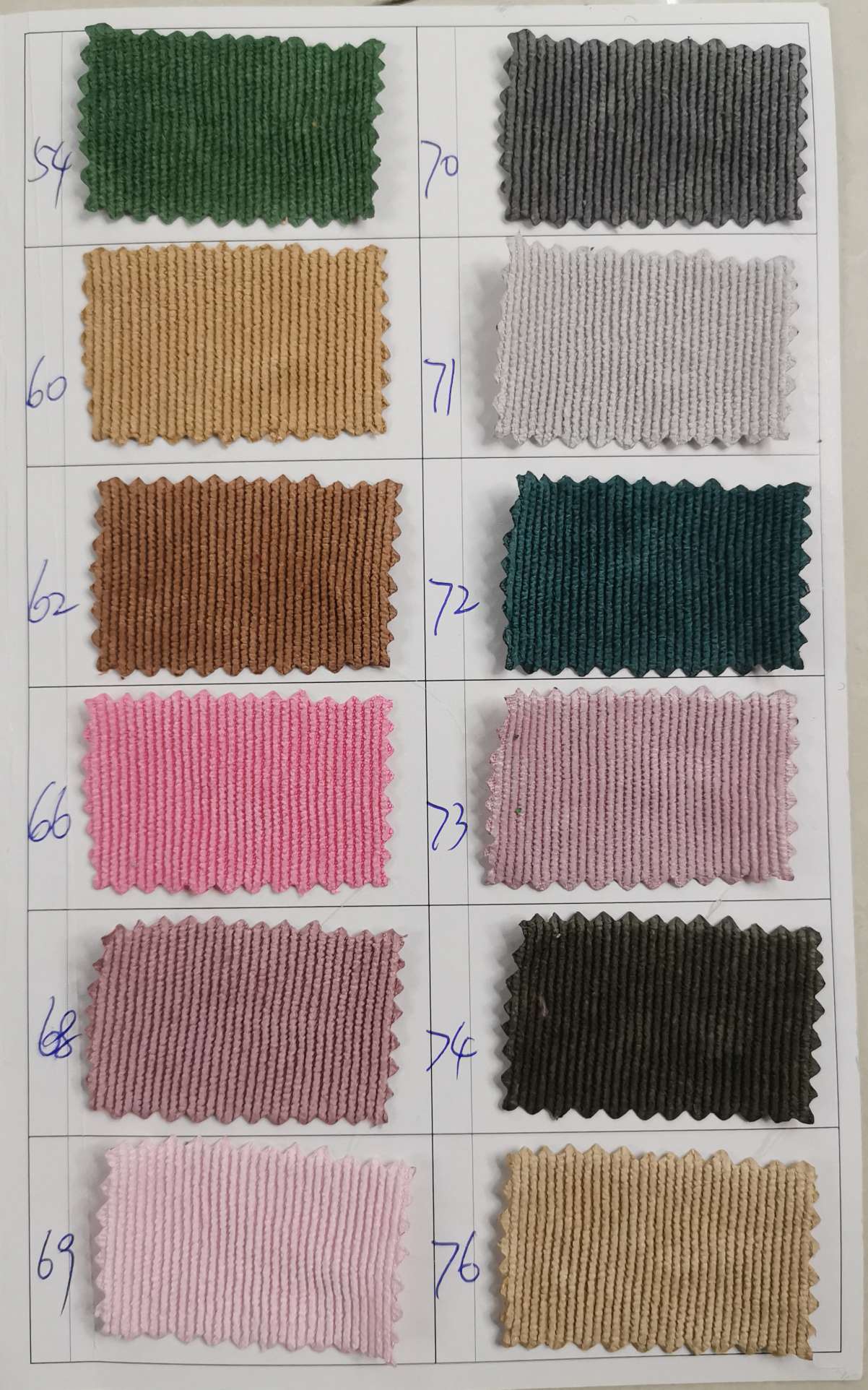 2021年新款爆款厂家直销批发零售条灯芯绒  灯芯绒 坑条 锦涤条绒详情图3