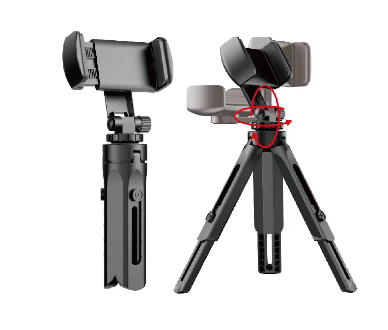 الرفوف الثلاثية للهاتف المحمول يمكن أن تمدد منصة الكاميرا بالدوران 360 درجة Item Picture