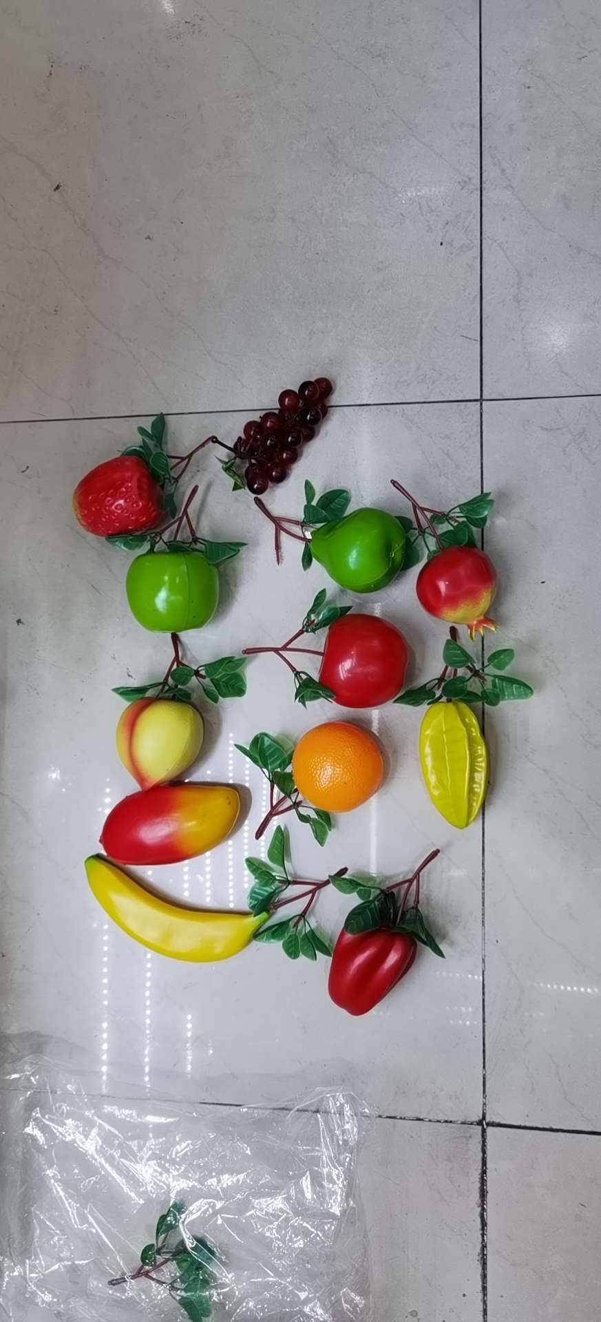 Artificial plastic fruit... thumbnail