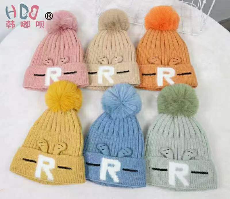 新款包芯纱帽子