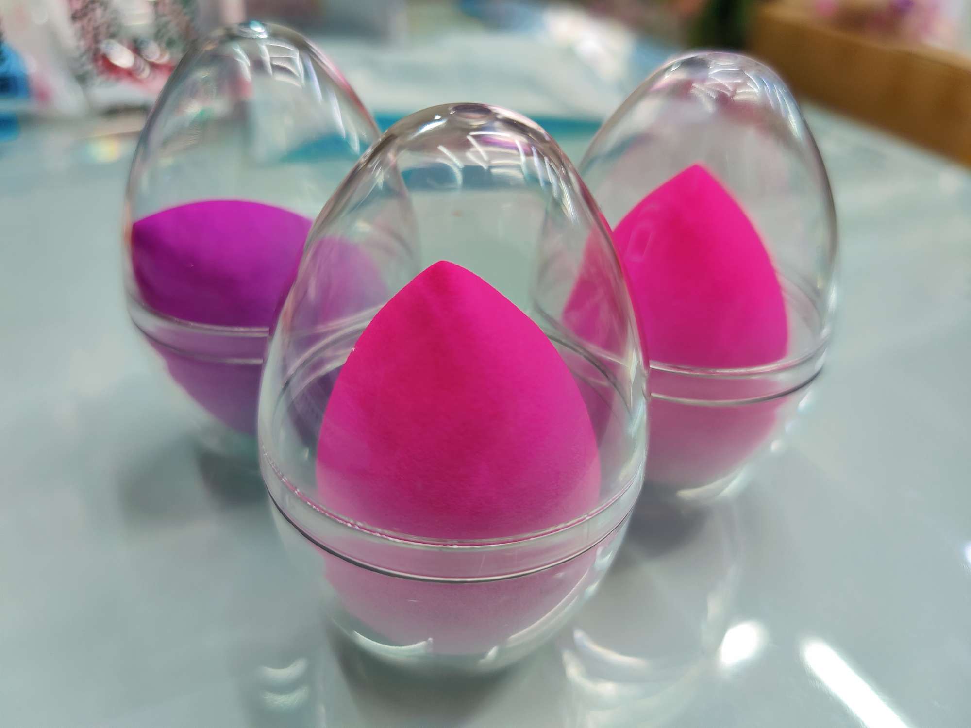 网红款 渐层美妆蛋细节图