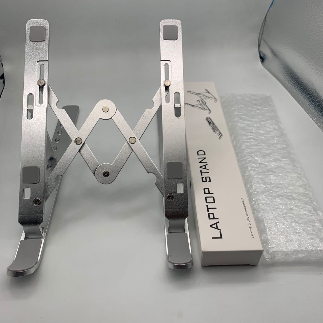 铝合金全金属折叠笔记本支架平板通用可以调节增高散热笔记本支架
