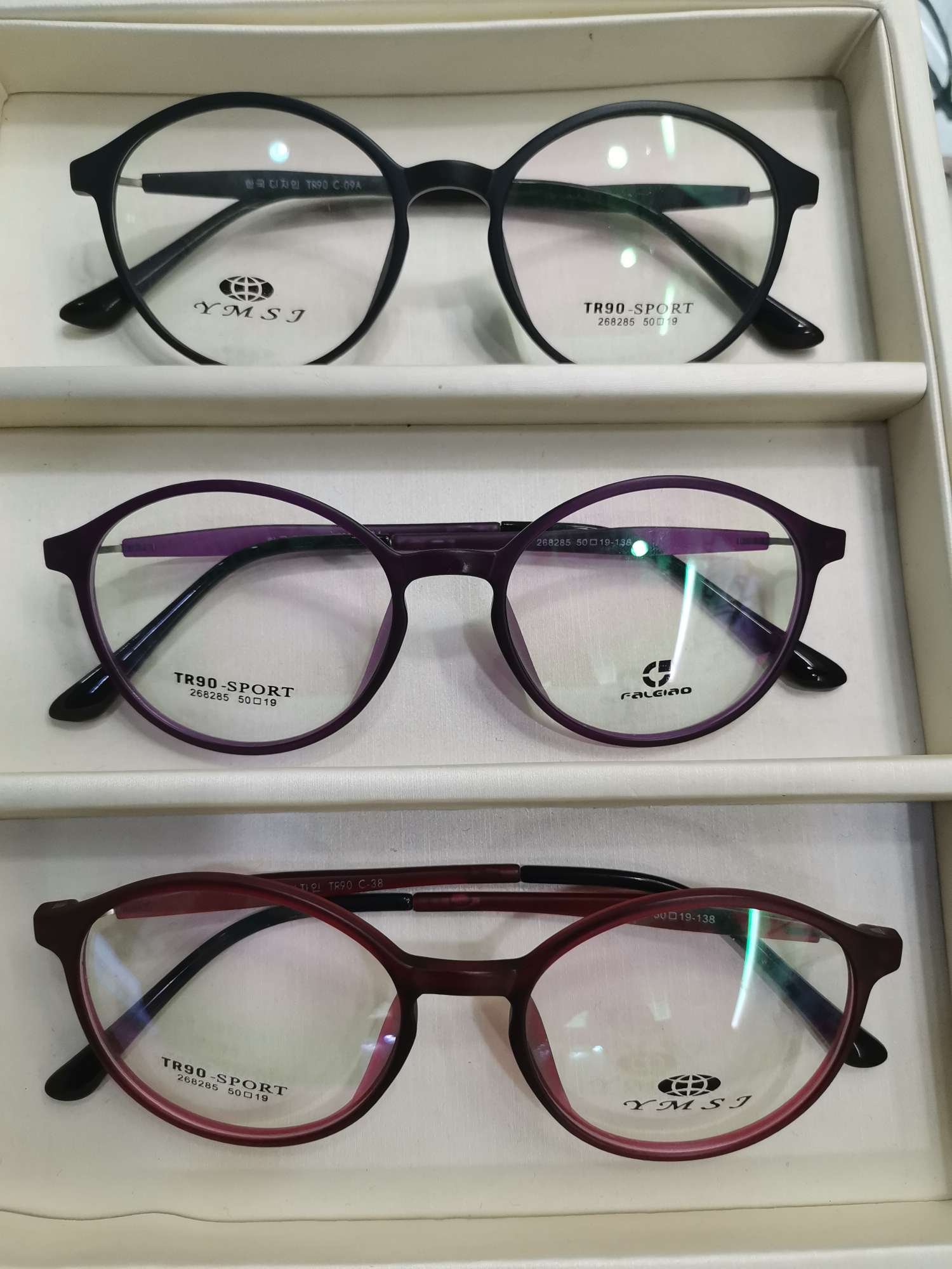 近视眼镜框，平光镜，时尚潮流，超轻镜架详情图3