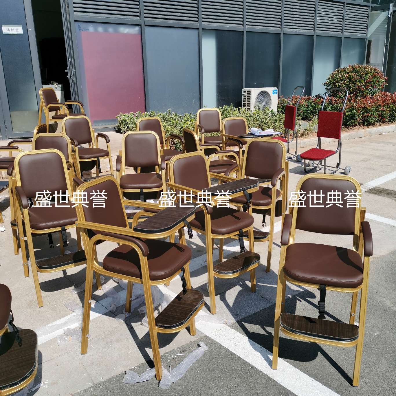上海五星级酒店宴会厅宝宝餐椅饭店包厢儿童就餐椅子铝合金宝宝椅详情图7