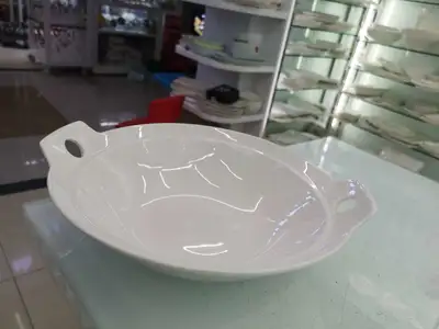 10 Inch Bowl With Two Ears