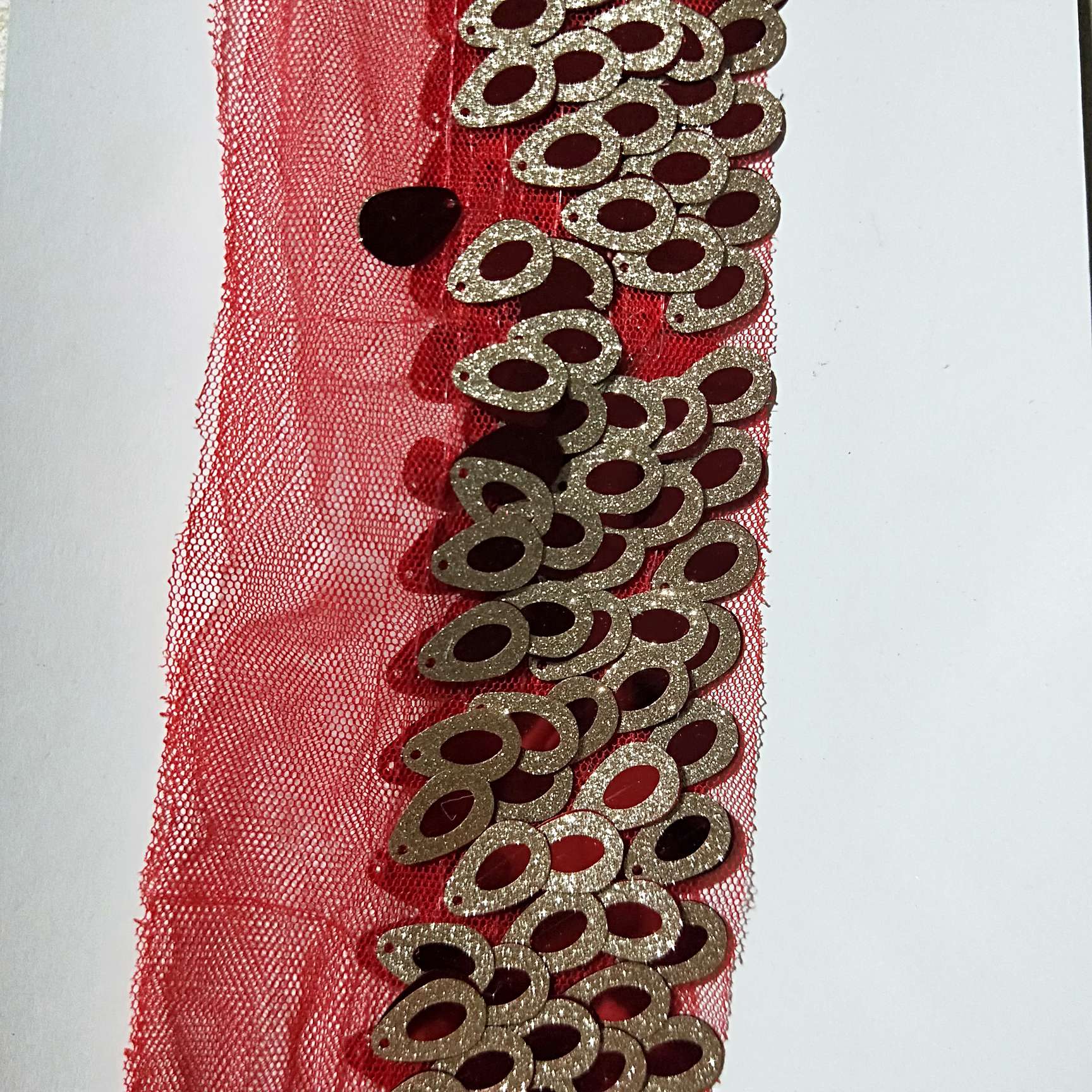 孔雀亮片网布厂家直销现货供应民族风格