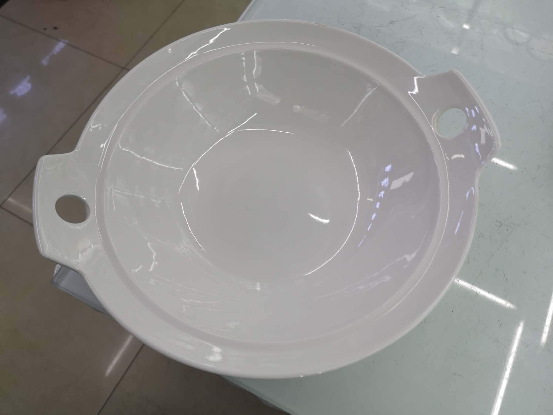 10 Inch Bowl With Two Ears details Picture