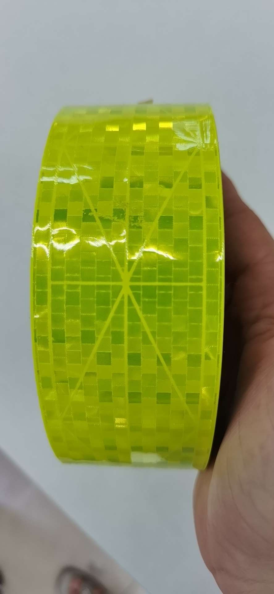 Pvc Reflective Lattice Strip Application Scenario