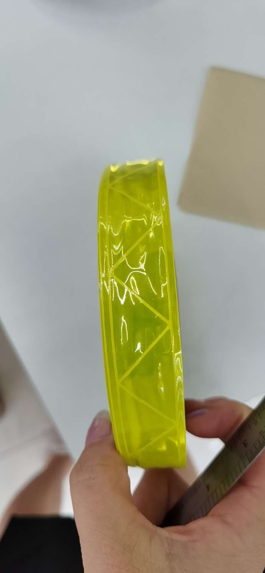 Pvc Reflective Lattice Strip Specification drawing