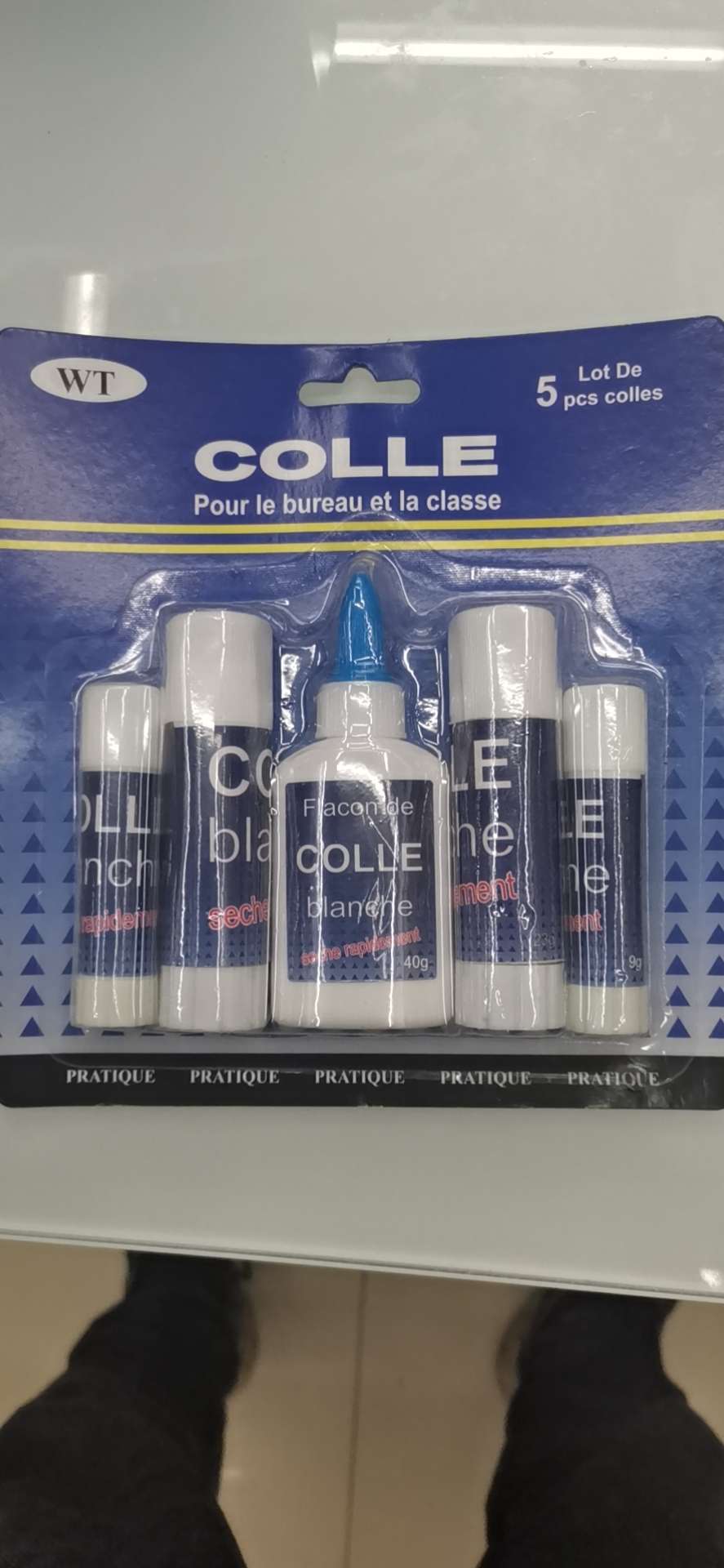 白乳胶加固体胶吸卡，新款