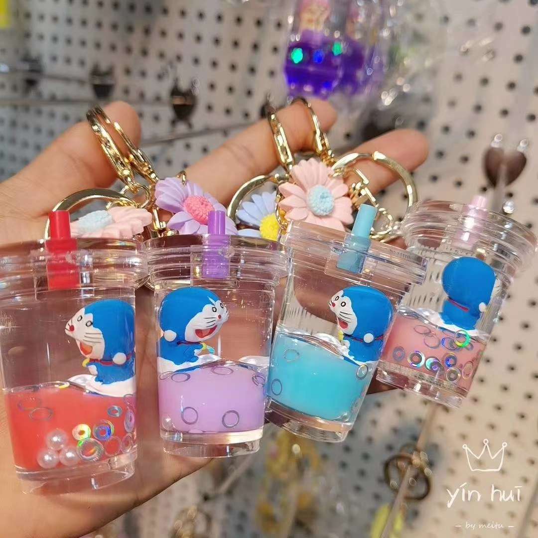 水晶吸管杯小挂件