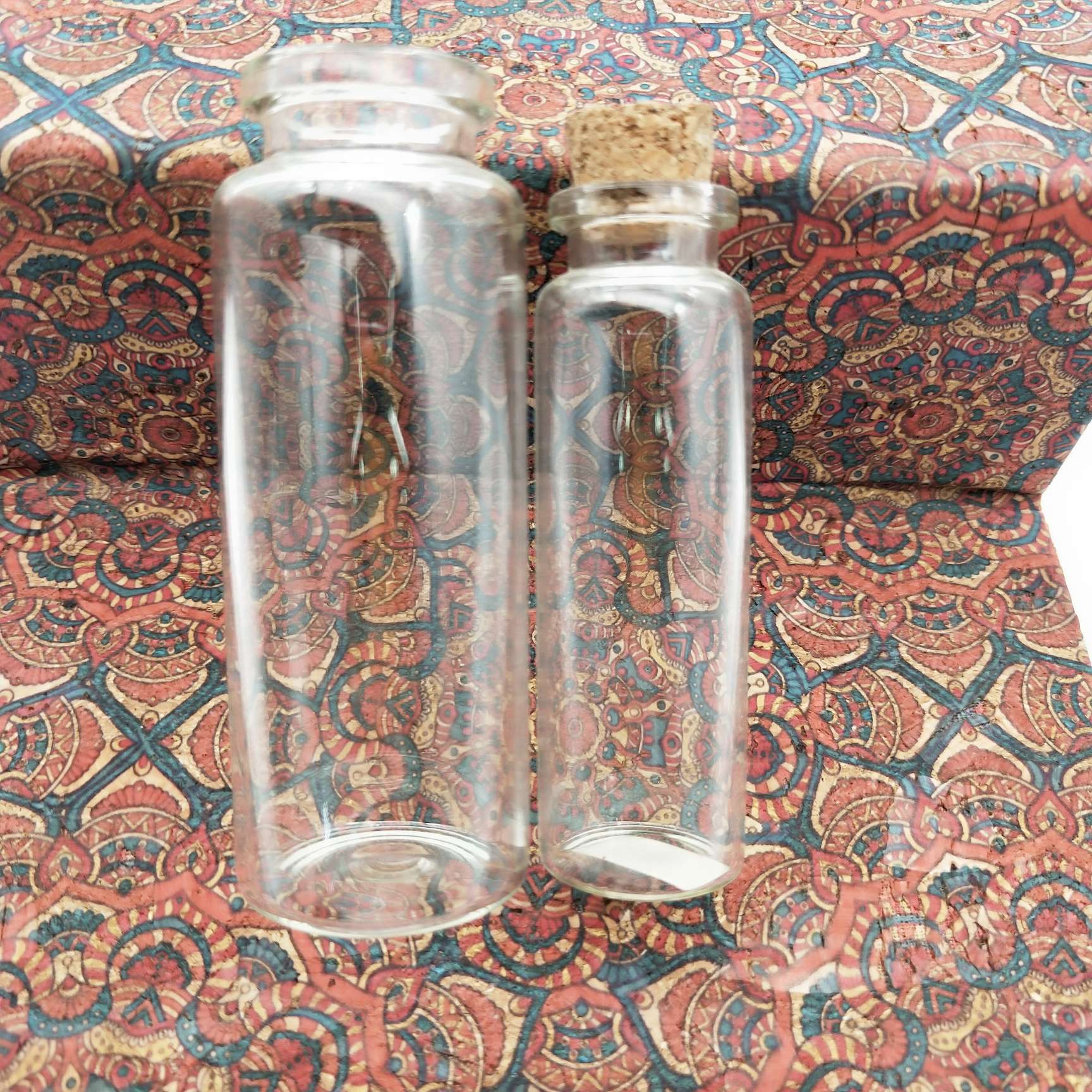 现货批发 透明玻璃瓶 管制玻璃瓶 带盖 迷你小药瓶详情图6