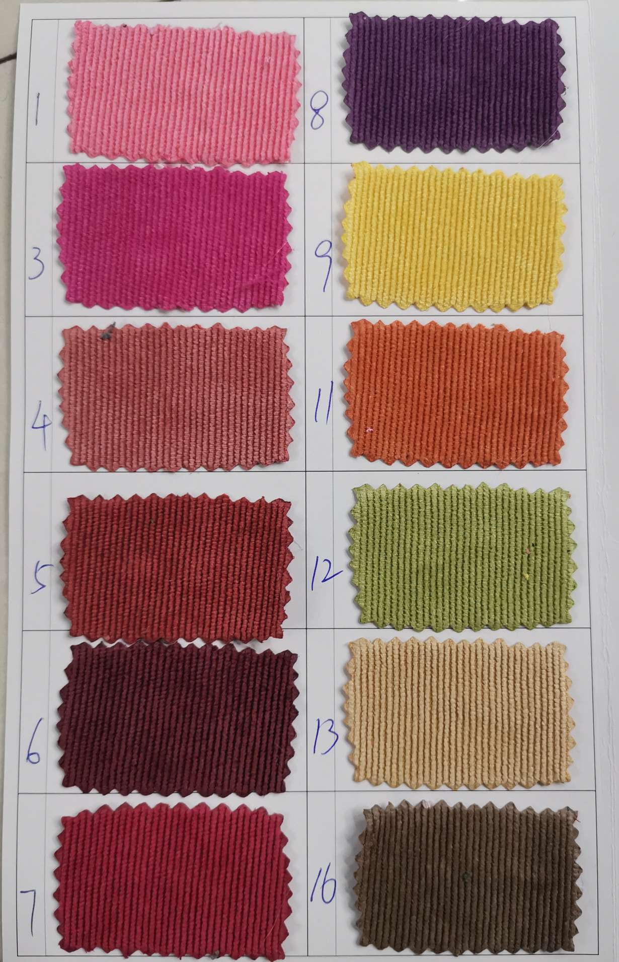 2021年新款爆款厂家直销批发零售条灯芯绒  灯芯绒 坑条 锦涤条绒详情图2