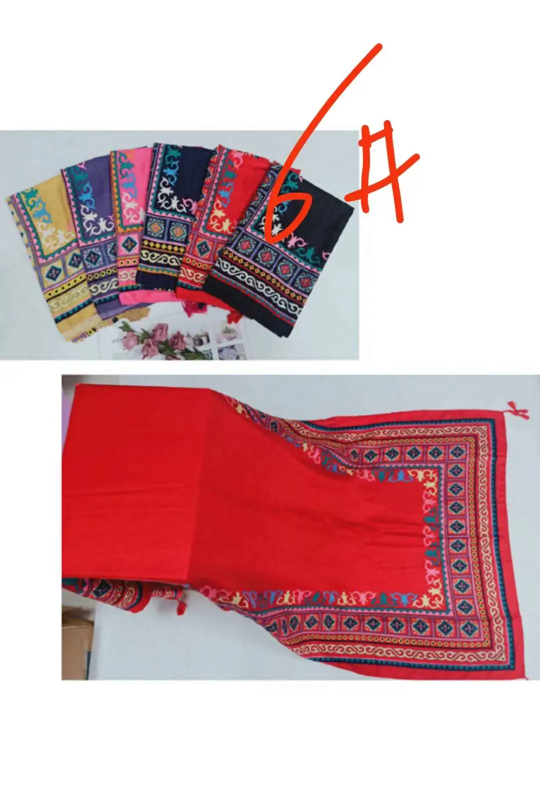 Pañuelo de algodón y cáñamo mujer estilo étnico bohemio overside protección solar vacacional pañuelo de playa con flecos capa del mar capa de las mujeres cuatro estaciones pañuelo detail image 4