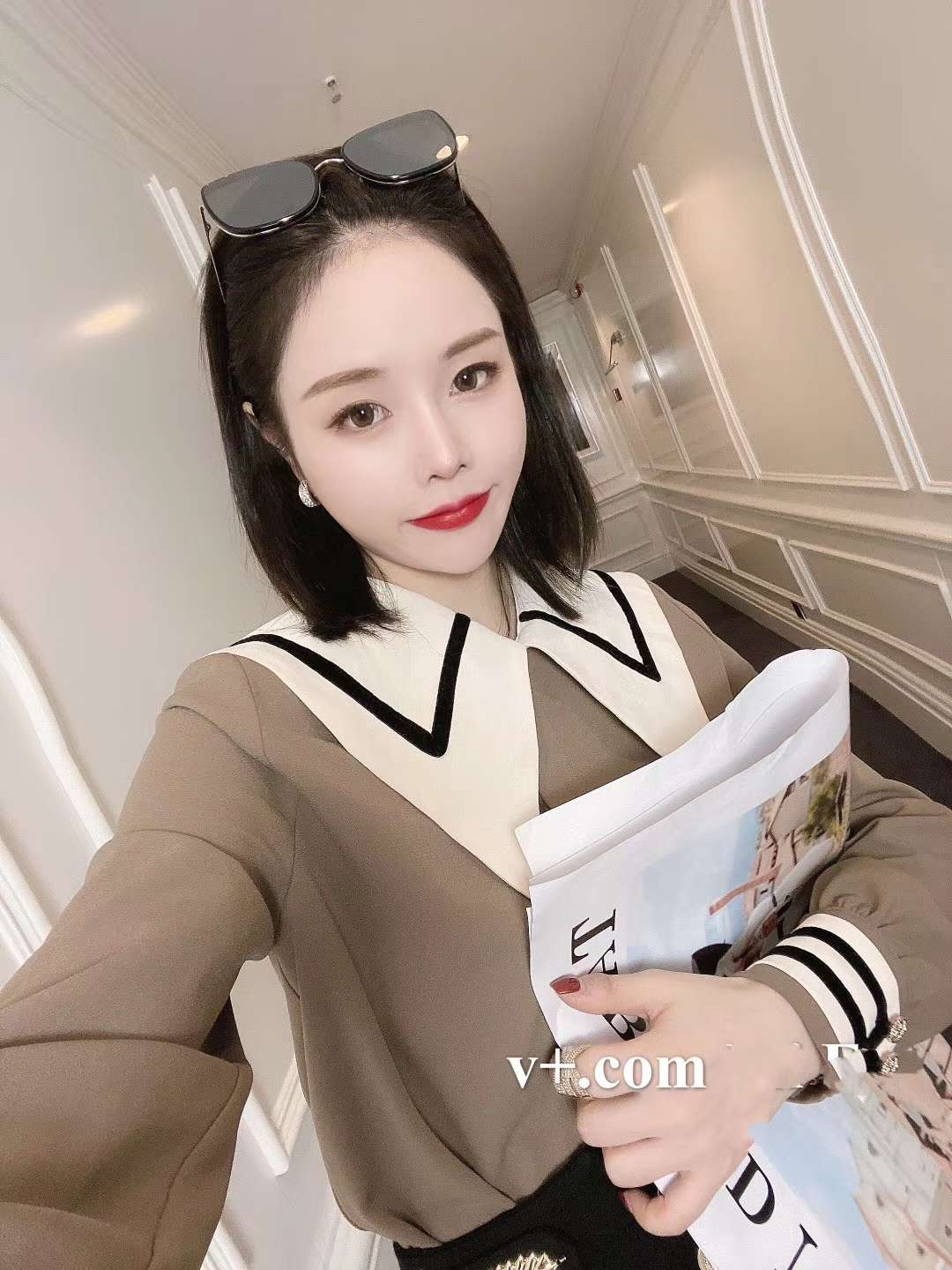 时尚欧货衬衫详情图5