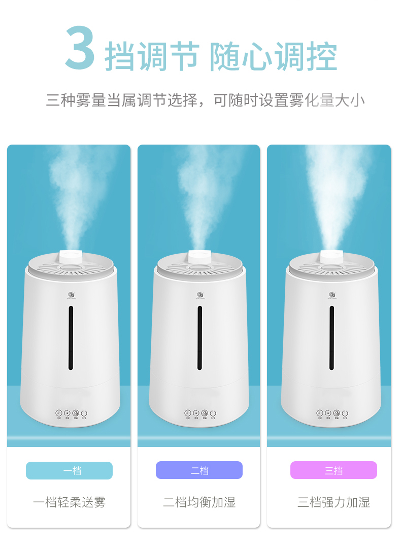 Ultrasonic Humidifier Sh4076c Item Picture