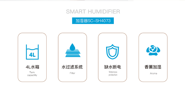 Ultrasonic Humidifier Sh4073 undefined