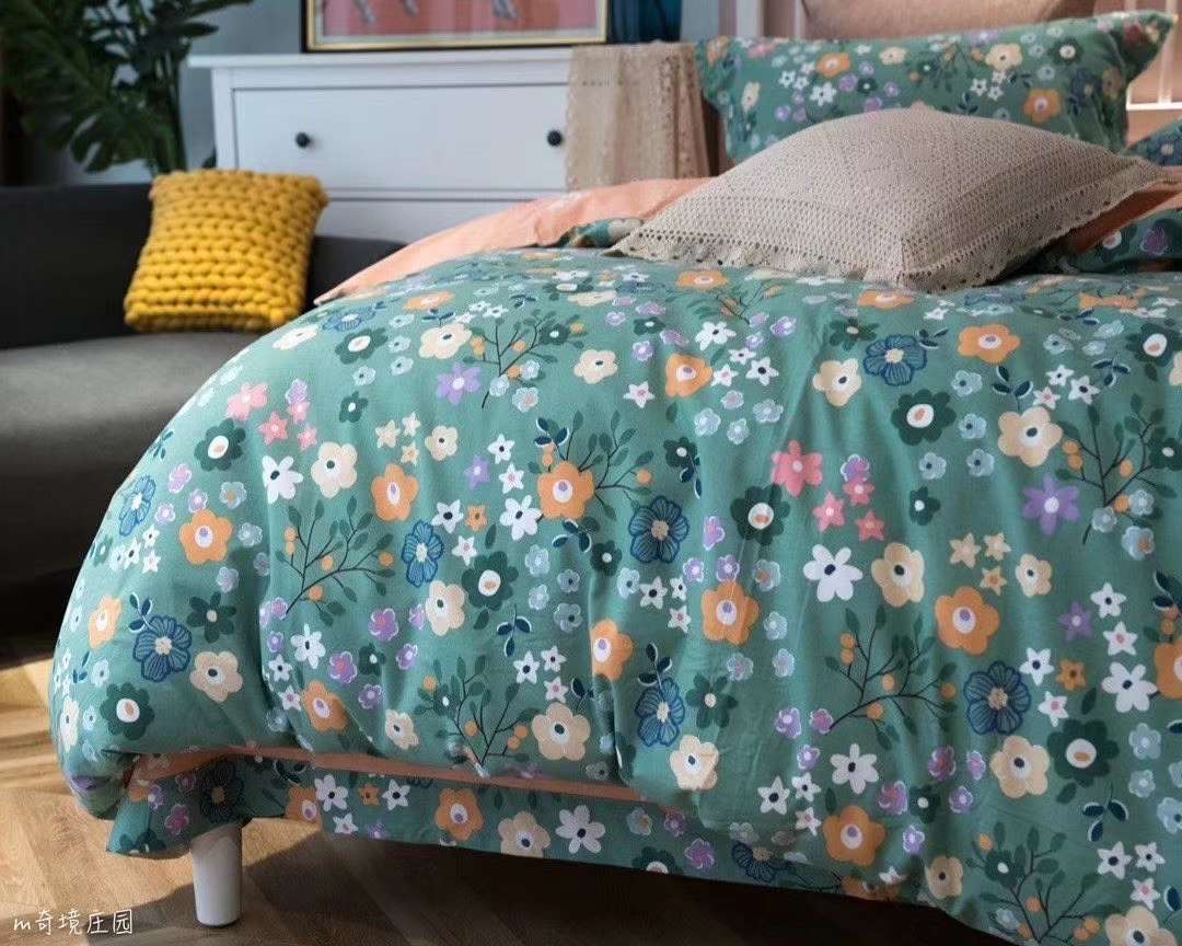 New Factory Direct Wholesale Retail Cotton Wool Wonderland Manor Bedding Four Sets details Picture