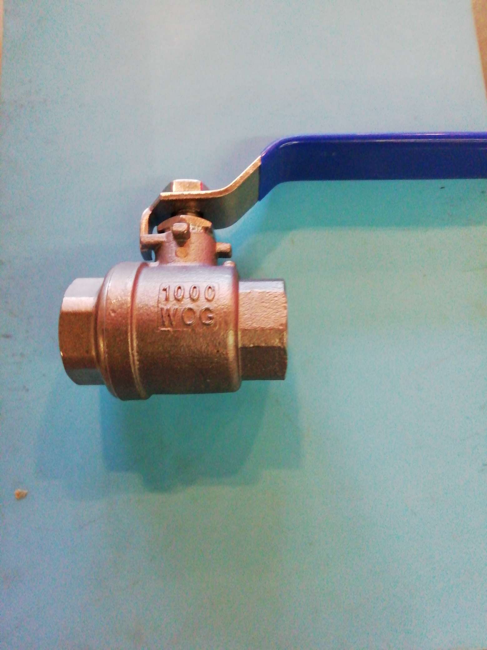 2P type stainless steel ball valve, 4-inch diameter details Picture