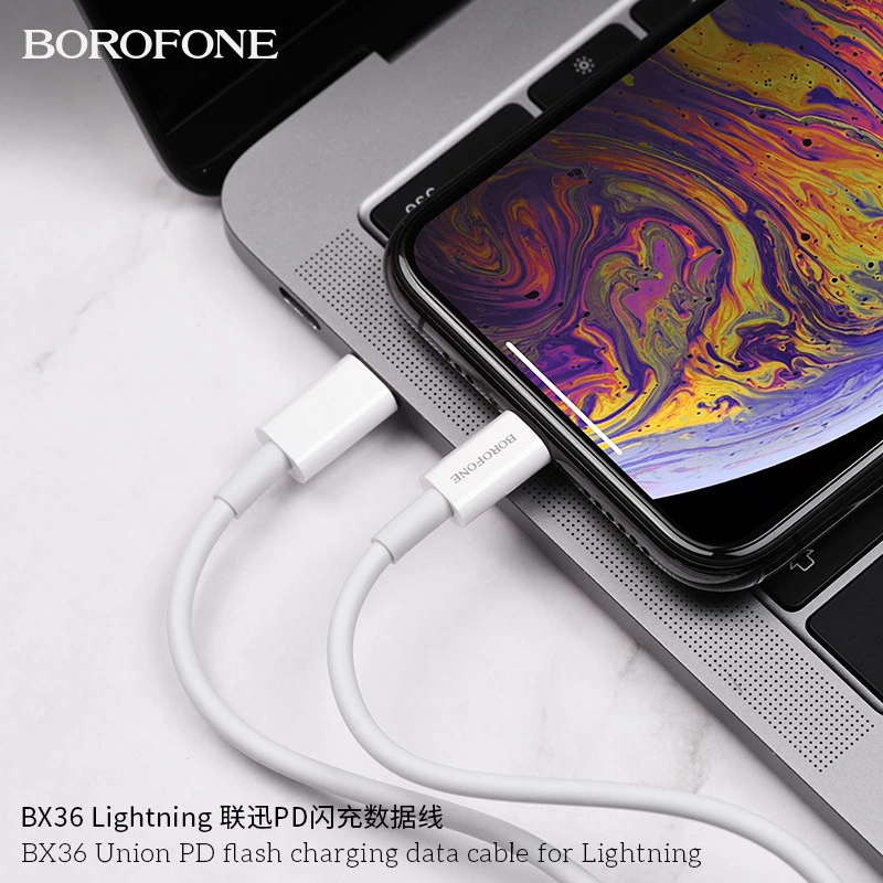 Borofone菠萝风 BX36 适用苹果8手机以上PD闪充数据线 PD快充新款热卖详情图8