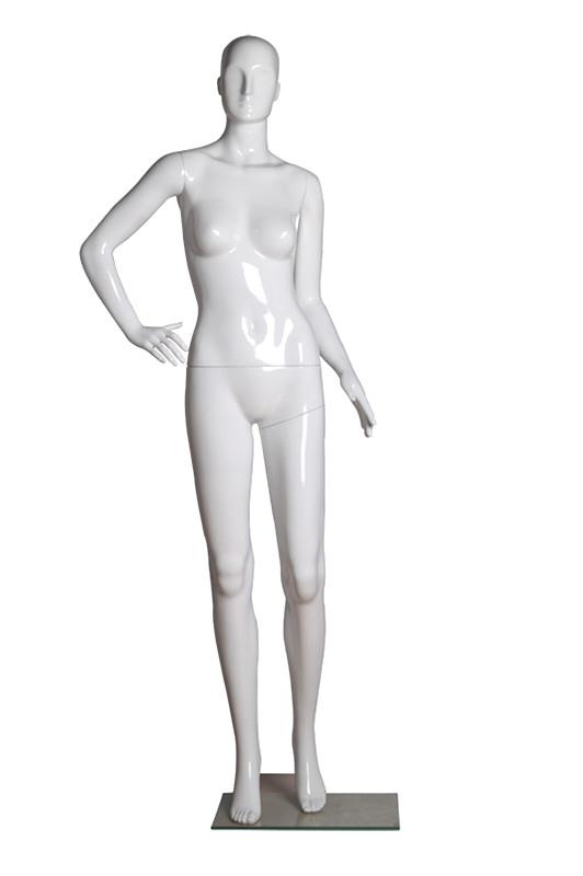 Model 8 Clothing store model full-body window display mannequin model Wedding dress model stand display prop Hand mask head model