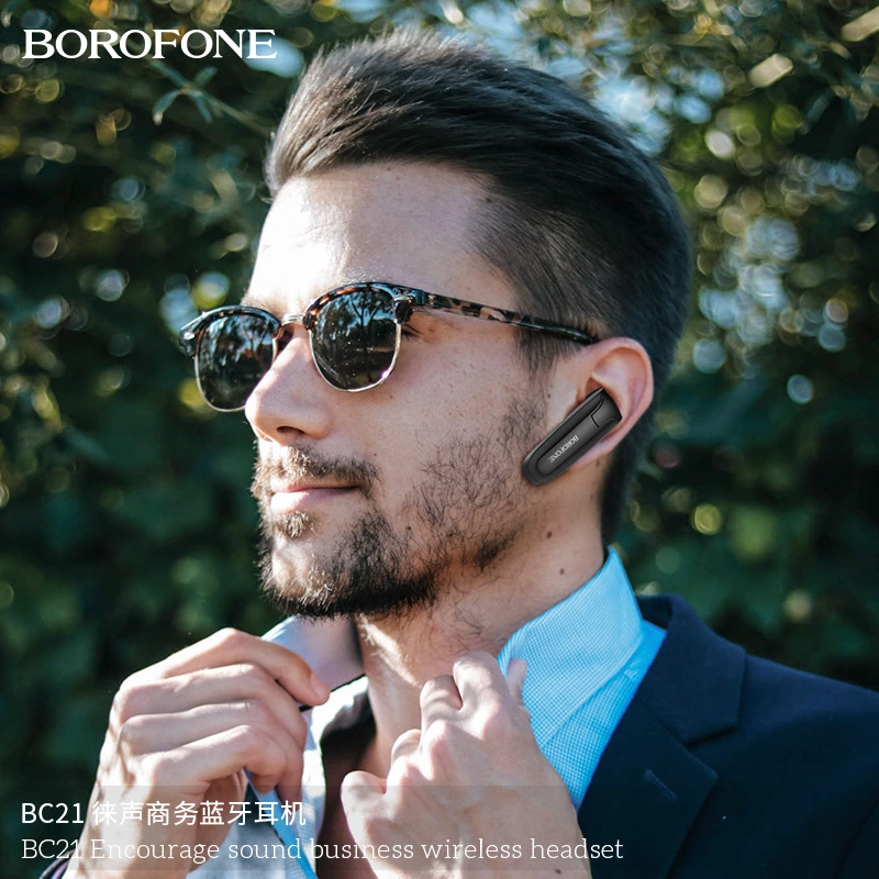 BOROFONE 热卖爆款BC21商务蓝牙耳机 创意无线单耳 耳机时尚音乐耳麦通用详情图9