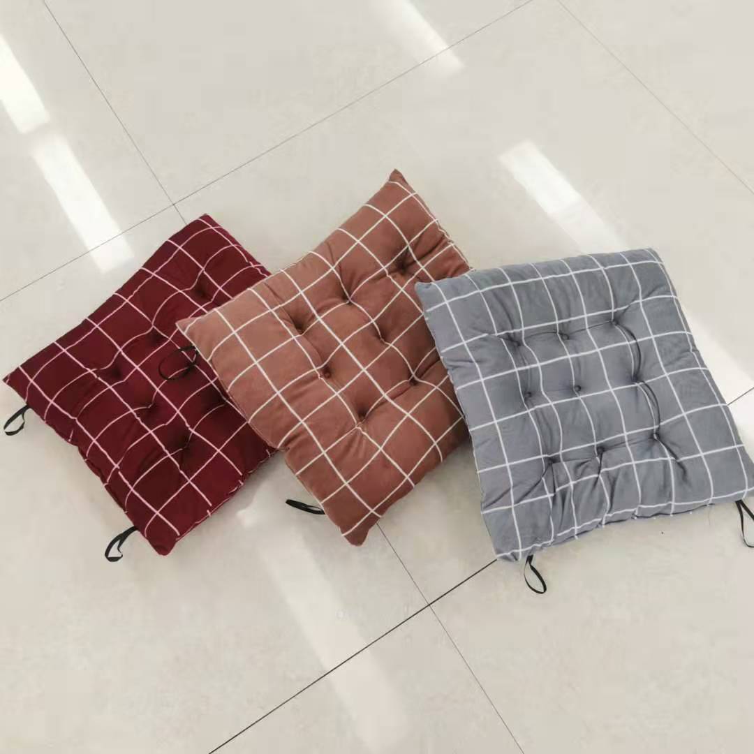 Line Grid Cotton Cushion Seasonal Supplies Daily Necessities Household Products Reliable Quality
