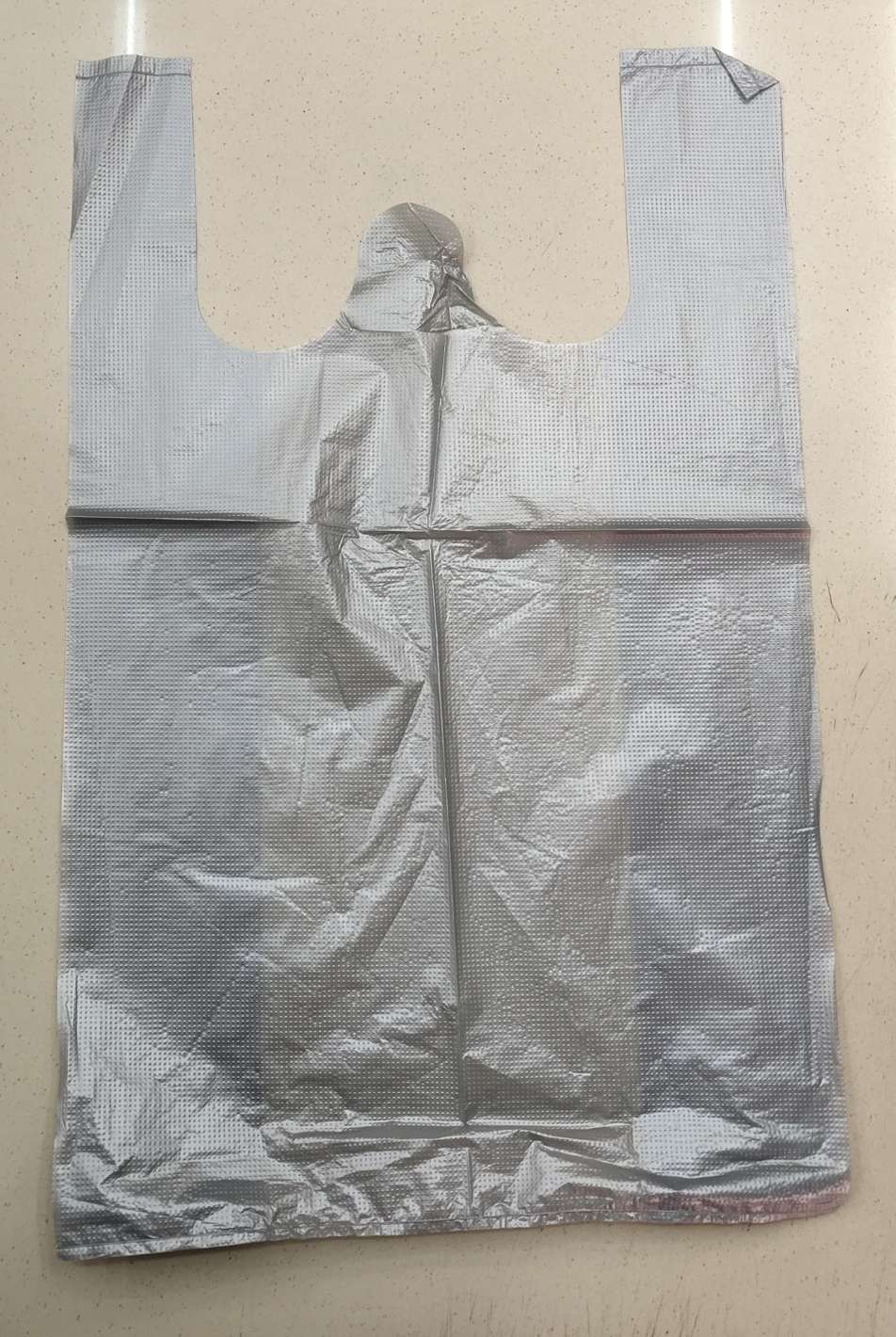 银灰色手提袋包装袋塑料袋