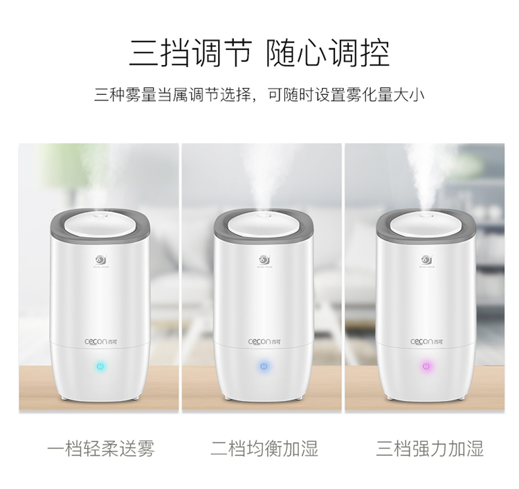Ultrasonic Humidifier Sh3042 White details Picture
