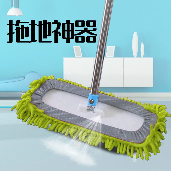Chenier flat mop, a perfect mopping tool for tiles and wooden floors, water-absorbing household mop, large hotel mop Application Scenario