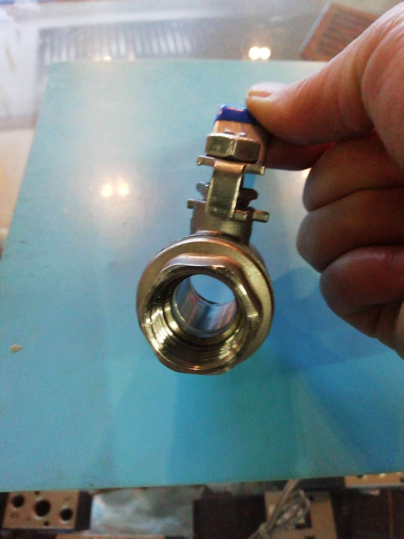 2P type stainless steel ball valve, 4-inch diameter Application Scenario