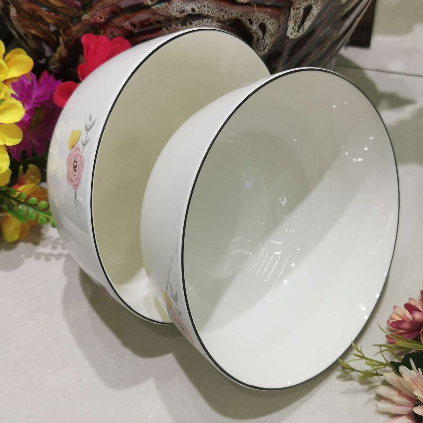 7沙拉碗春暖花开陶瓷日用百货家居用品质量可靠