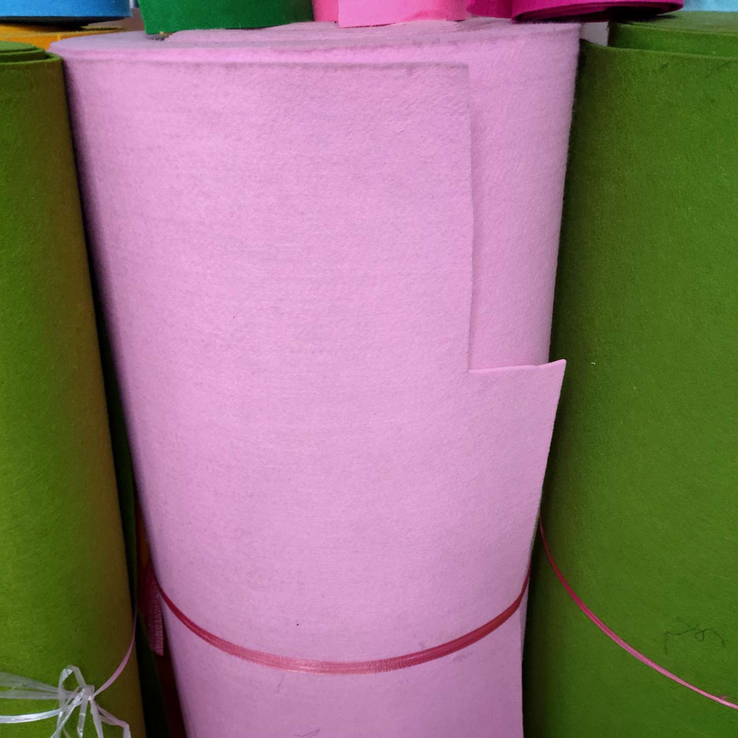 Pink 3mm thick non-woven fabric details Picture