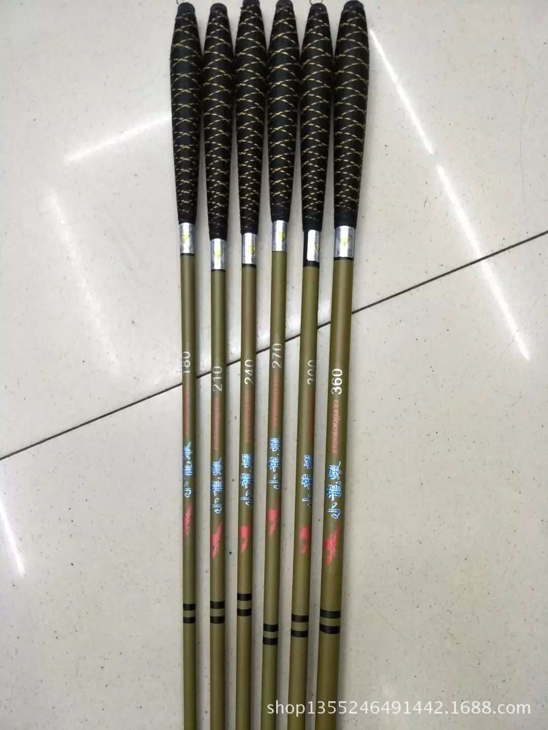 余军鱼竿 手竿 溪流竿 台钓竿 超轻超硬钓鱼竿 小龙虾1.8米2.1米2.4米2.7米3米3.6米