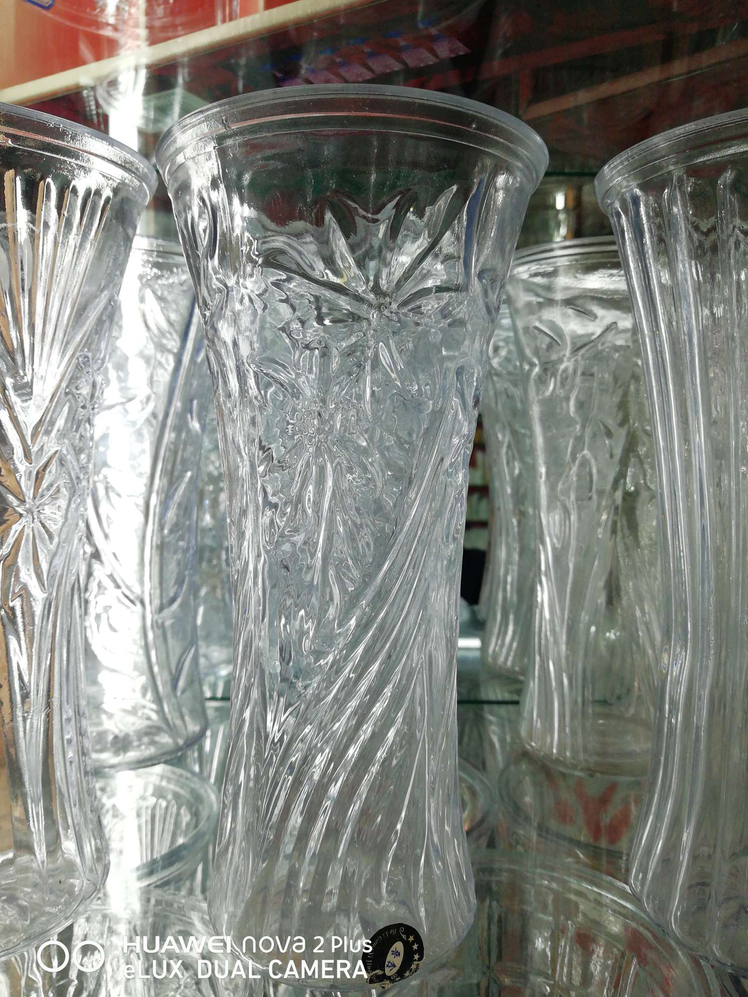 Glass vase, storage bottle, home decoration item 7