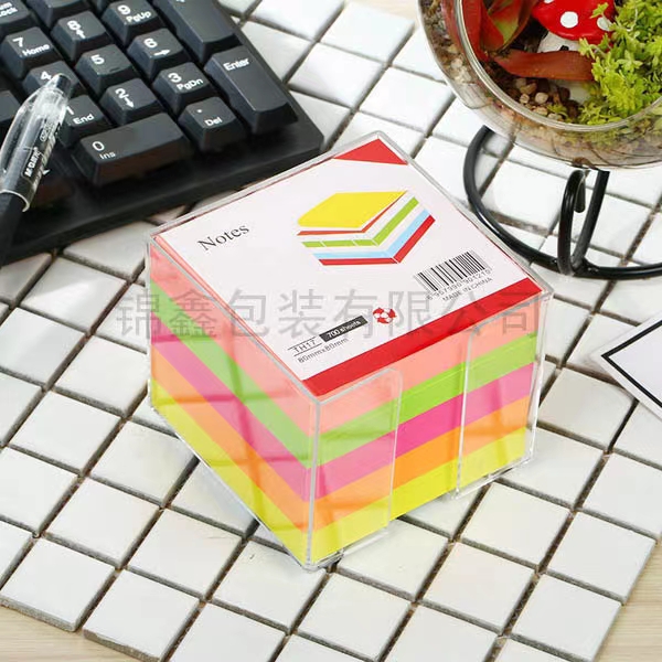 Transparent box fluorescent note 23990 full figure
