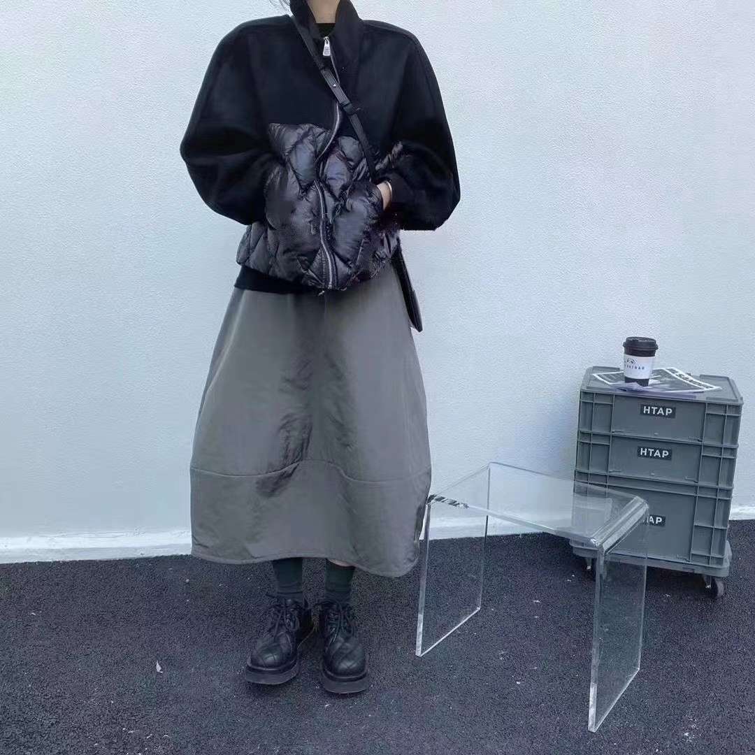 Cashmere Down Jacket details Picture