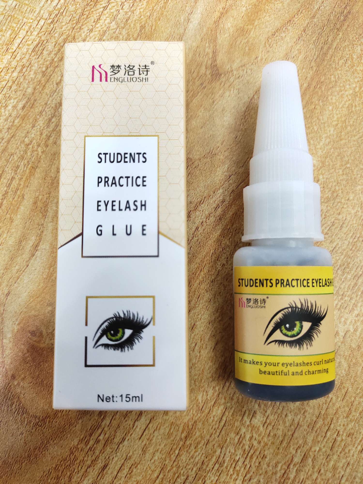 Mengluoshi eyelash extension glue details Picture