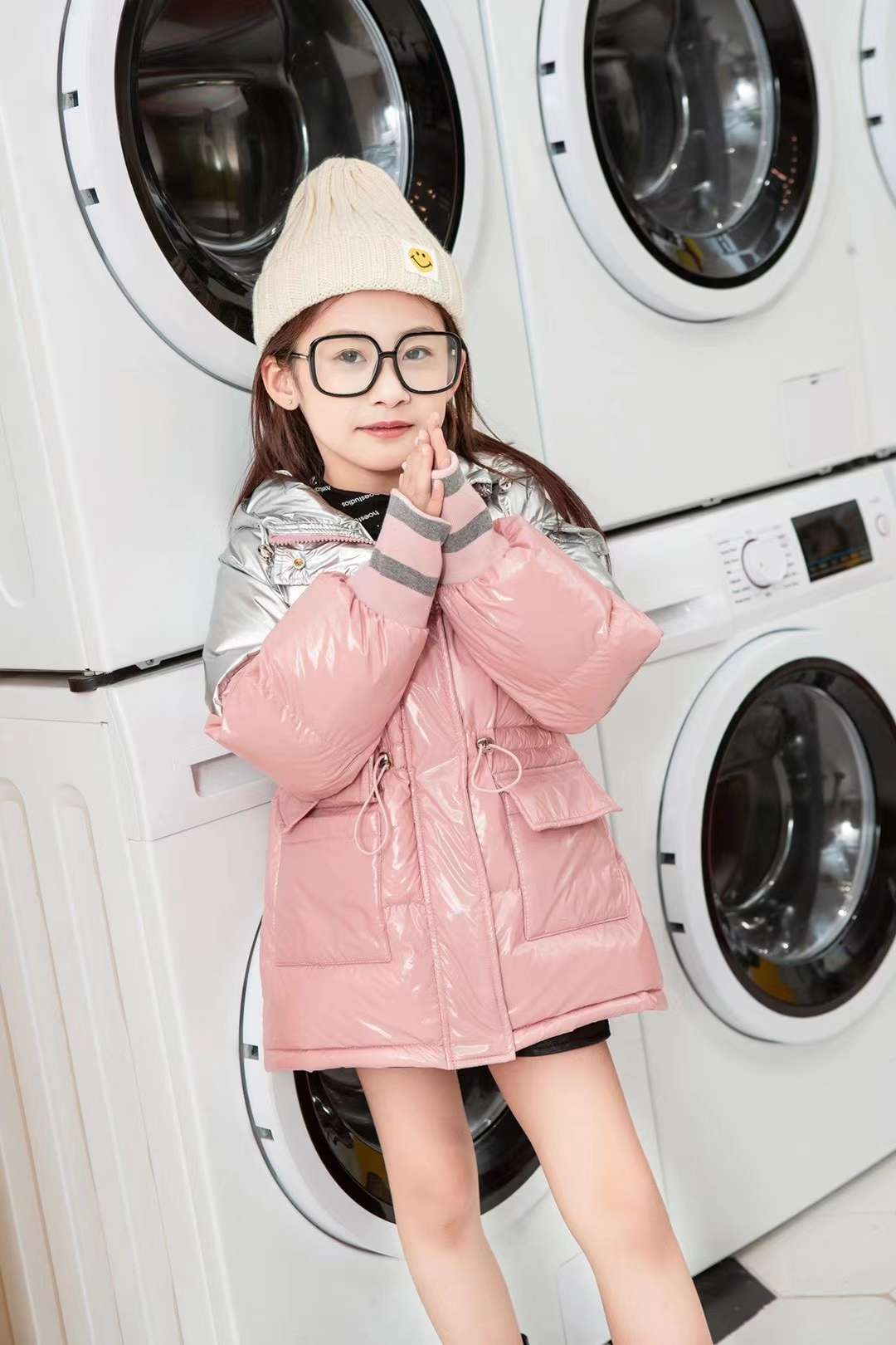 女式工装羽绒服