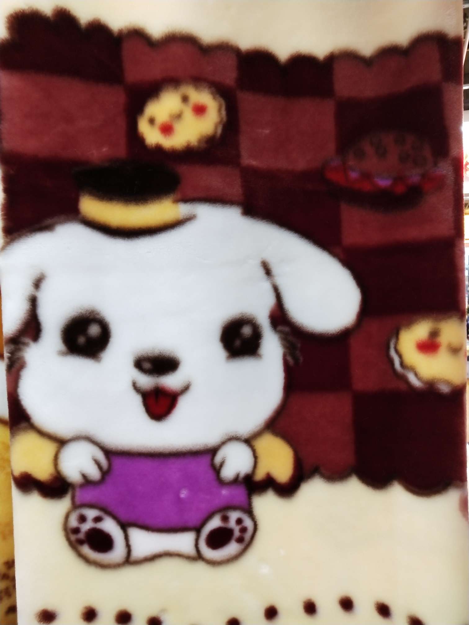 2021 New factory direct sales wholesale explosive children's blanket brown full figure