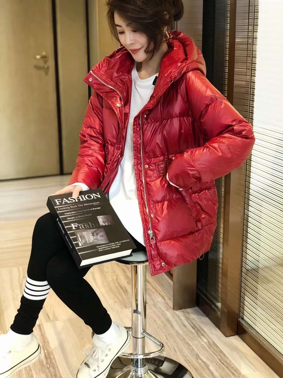 Waist Down Jacket full figure