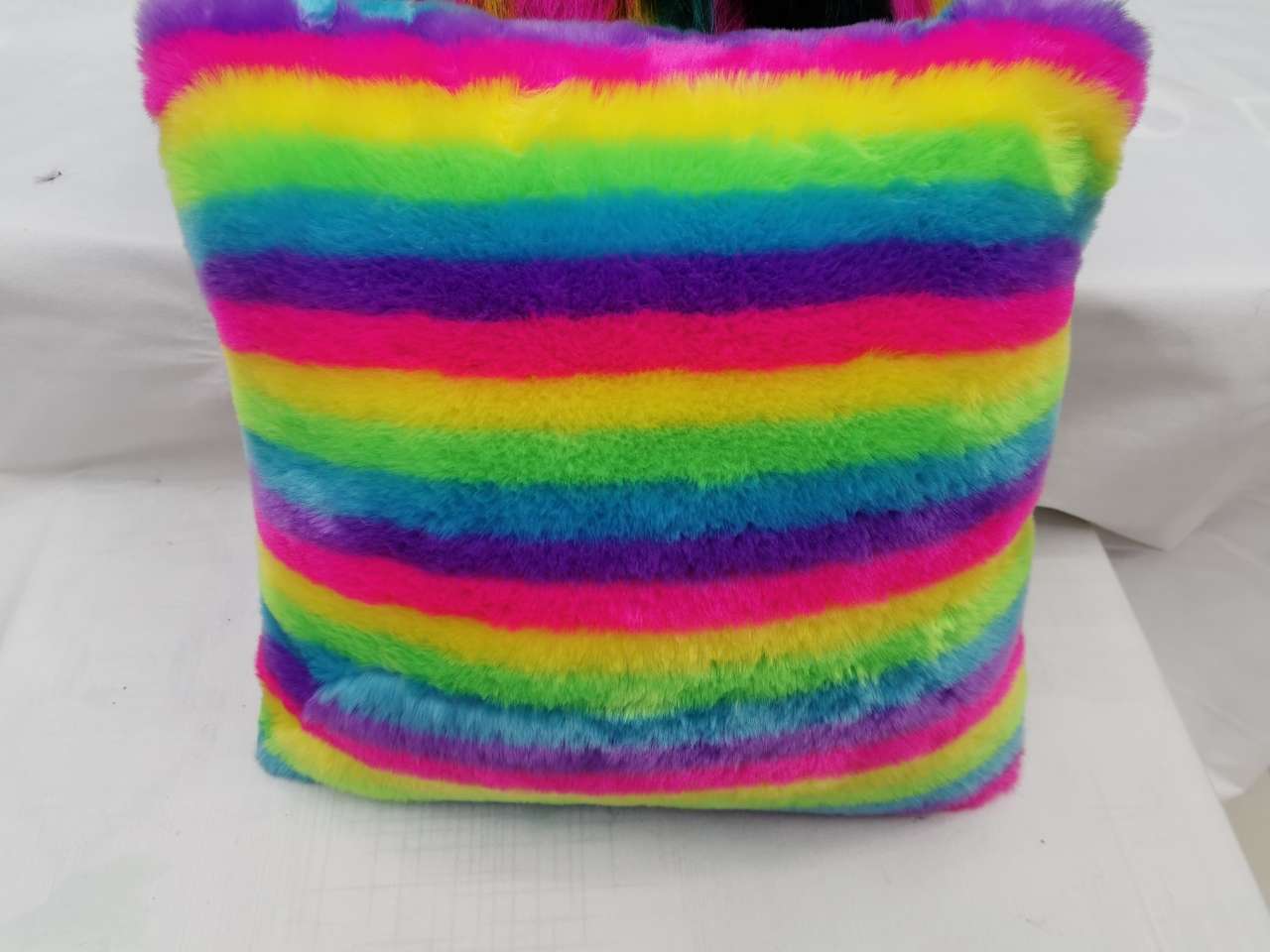 Rainbow Plush Pillow Pillow Cover Cushion Pillow Cover Pillow Cover Pillow Cover Free Promotion