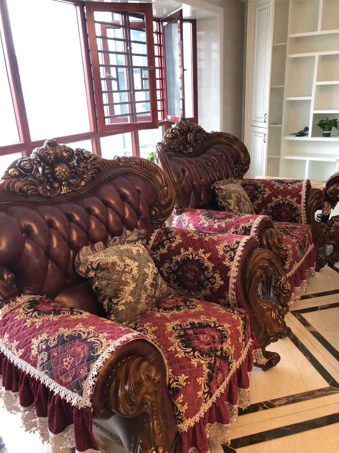 餐垫，沙发垫，飘窗垫，床上用品，喜庆用品私人订制220元一平方详情图9