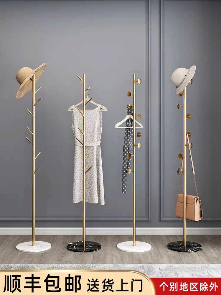 星辰家具厂轻奢衣帽架不锈钢衣帽架详情图9