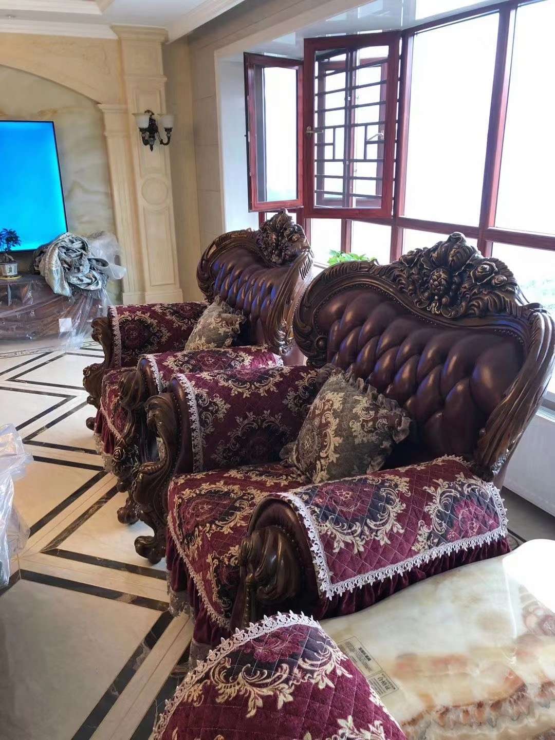 餐垫、餐巾实物图