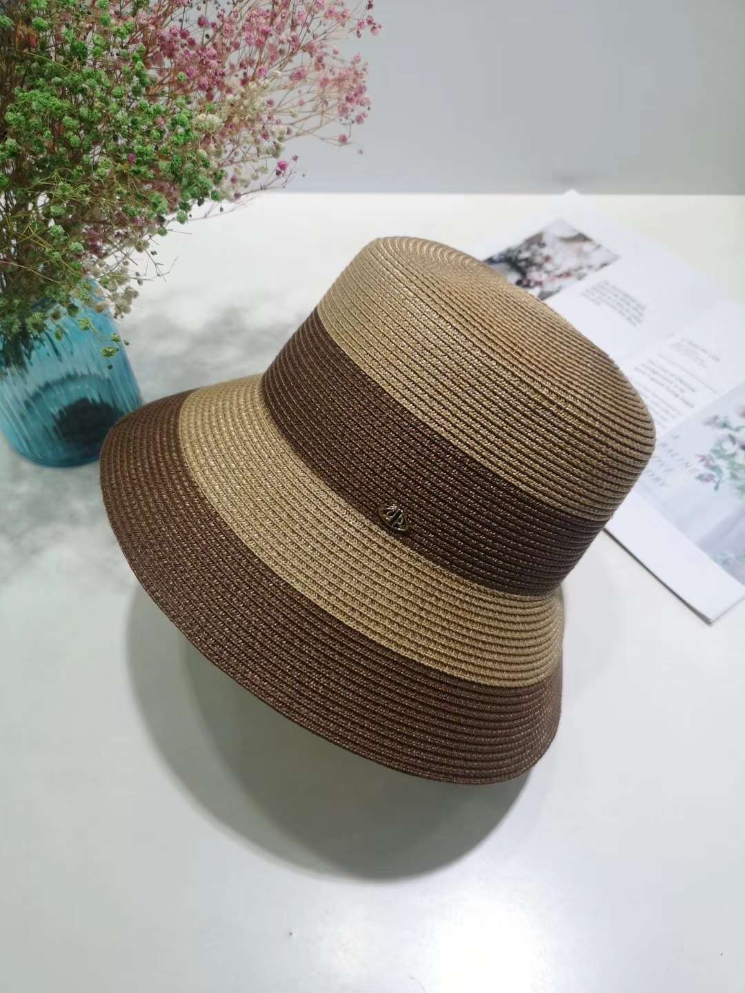 Ice Silk Basin Hat Spring Summer Fall Winter Four Seasons Available Adult Hats Specification drawing