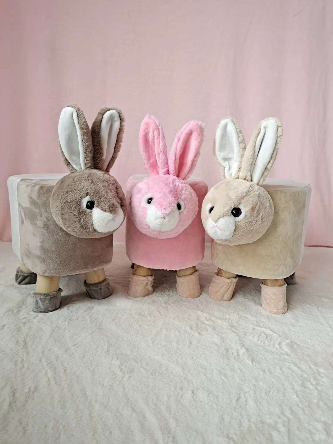 星辰厂家动物凳换鞋凳毛绒凳子小朋友最爱详情7