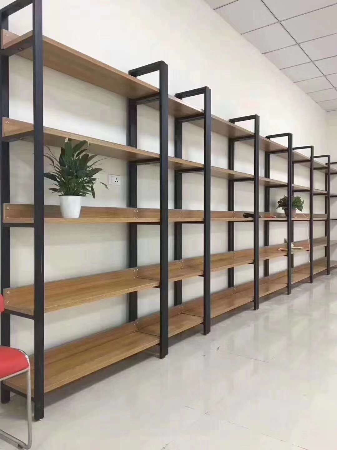 星辰置物架鞋架书架商用货架展示柜1