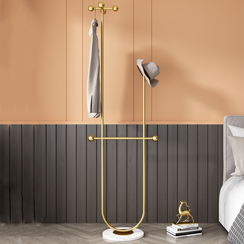 星辰家具厂轻奢衣帽架不锈钢衣帽架详情图10