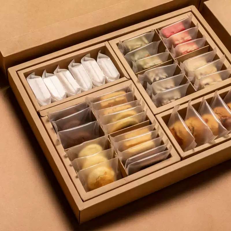 Pastry Mix Gift Box ~ Handmade Cranberry Cookies Internet Celebrity Delicious Snack Gift Pack